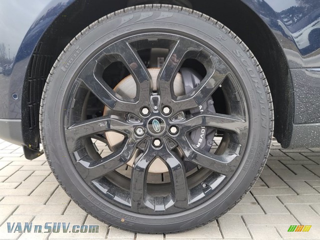 2022 Range Rover HSE Westminster - Portofino Blue Metallic / Ebony/Ebony photo #9
