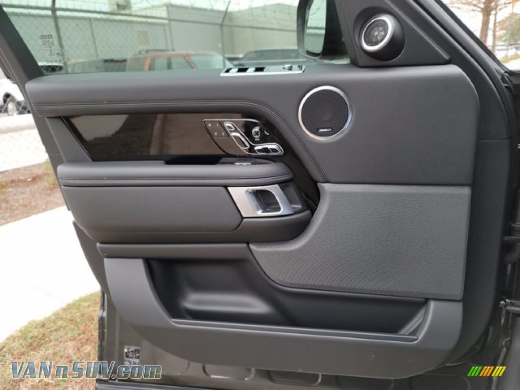 2022 Range Rover HSE Westminster - Carpathian Gray Metallic / Ebony/Ebony photo #13