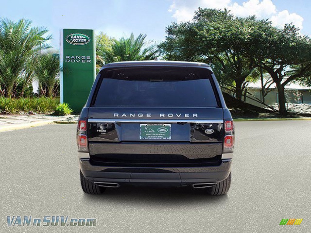 2022 Range Rover HSE Westminster - Santorini Black Metallic / Ebony/Ebony photo #7