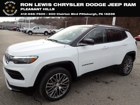 Bright White 2022 Jeep Compass Limited 4x4