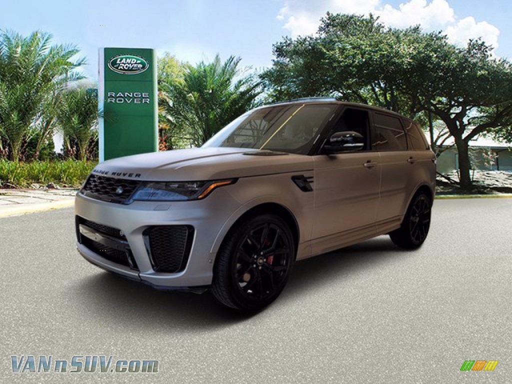 2022 Range Rover Sport SVR - SVO Premium Palette Grey / Ebony/Ebony photo #1