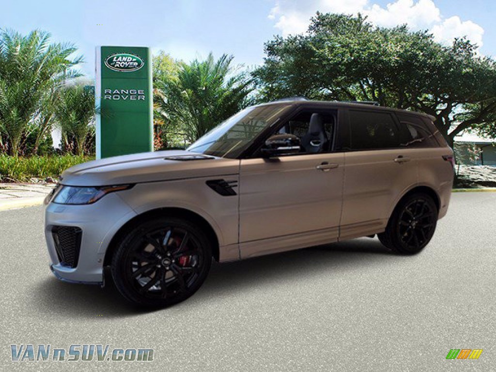 2022 Range Rover Sport SVR - SVO Premium Palette Grey / Ebony/Ebony photo #6