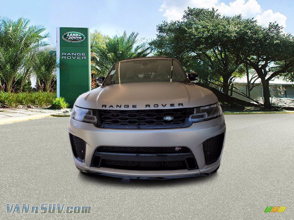 2022 Range Rover Sport SVR - SVO Premium Palette Grey / Ebony/Ebony photo #8