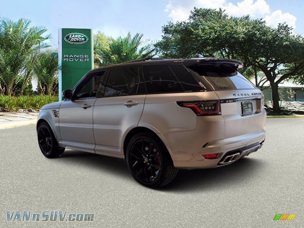 2022 Range Rover Sport SVR - SVO Premium Palette Grey / Ebony/Ebony photo #10