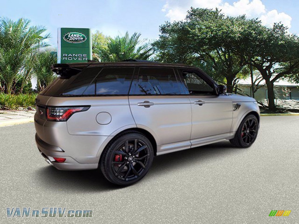 2022 Range Rover Sport SVR - SVO Premium Palette Grey / Ebony/Ebony photo #11