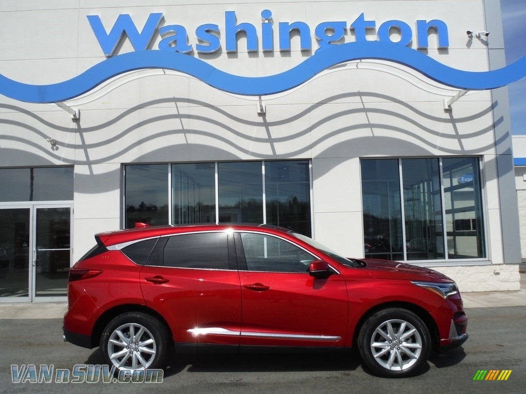 2019 RDX AWD - Performance Red Pearl / Parchment photo #2
