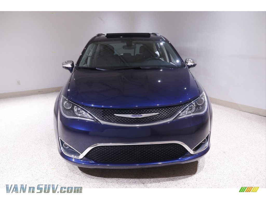2020 Pacifica Limited - Jazz Blue Pearl / Black photo #2