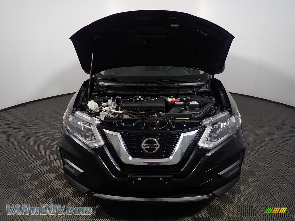 2019 Rogue S AWD - Magnetic Black / Charcoal photo #6