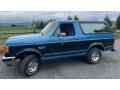 Ford Bronco XLT 4x4 Bright Regatta Blue Metallic photo #2