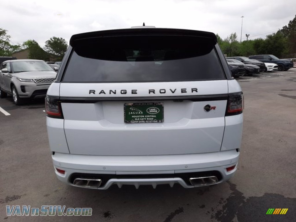 2022 Range Rover Sport SVR - Yulong White Metallic / Pimento/Ebony photo #7