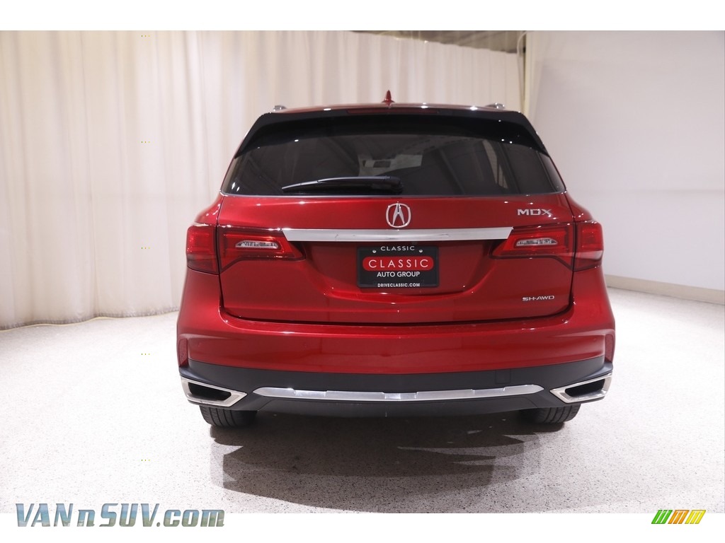 2019 MDX Technology SH-AWD - Performance Red Pearl / Parchment photo #21