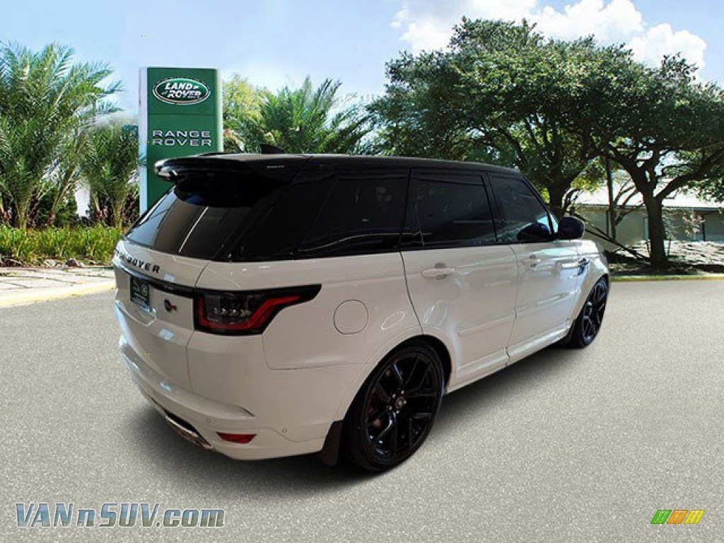2022 Range Rover Sport SVR - Fuji White / Cirrus/Ebony photo #2