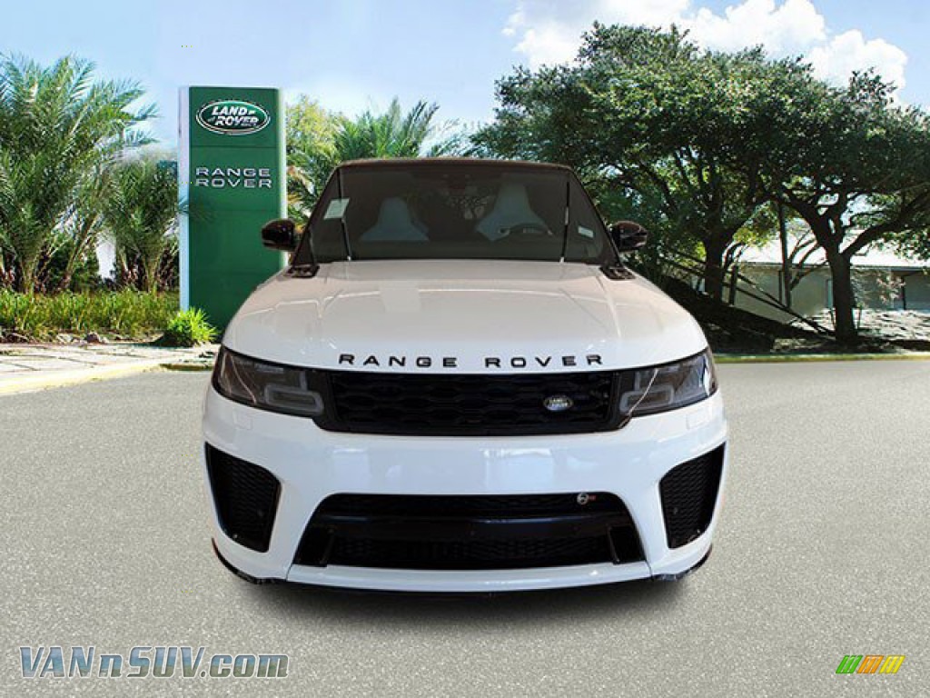 2022 Range Rover Sport SVR - Fuji White / Cirrus/Ebony photo #8