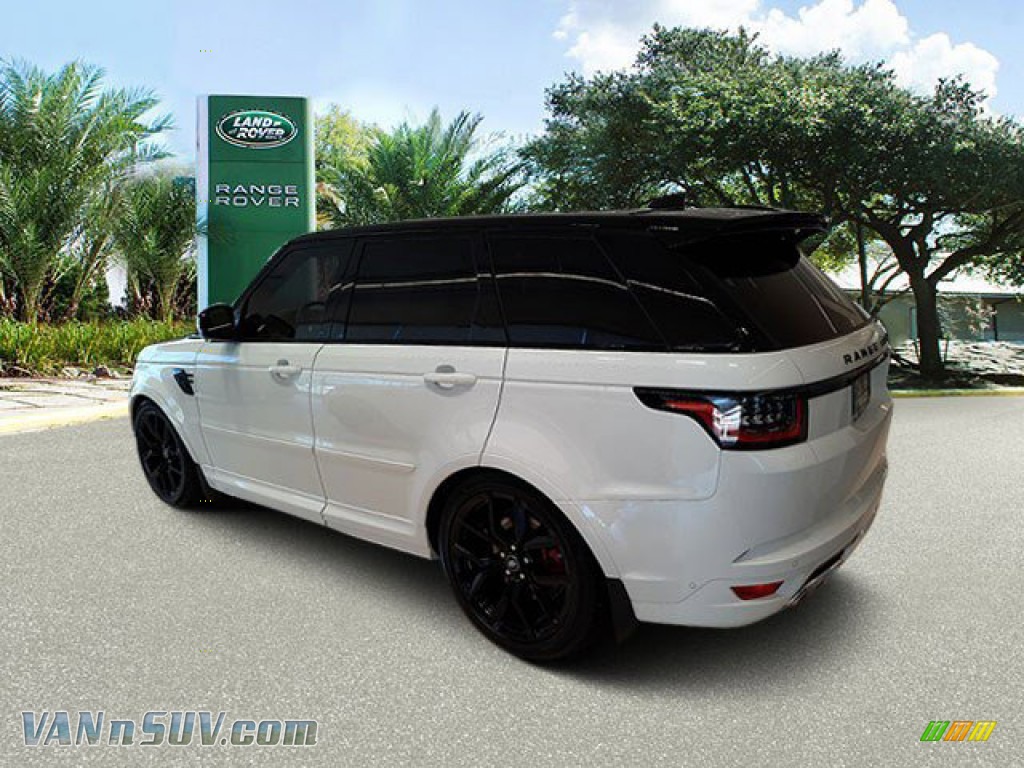2022 Range Rover Sport SVR - Fuji White / Cirrus/Ebony photo #10