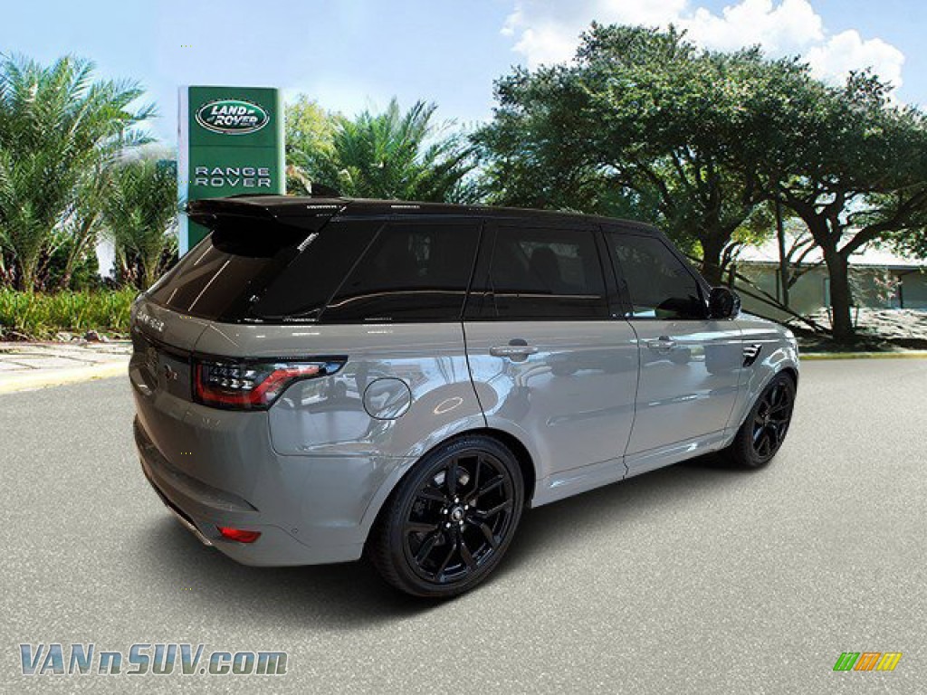 2022 Range Rover Sport SVR - SVO Premium Palette Grey / Cirrus/Ebony photo #2