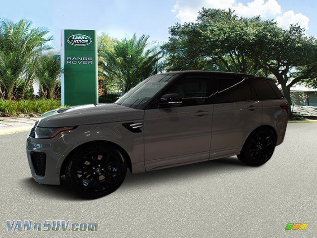 2022 Range Rover Sport SVR - SVO Premium Palette Grey / Cirrus/Ebony photo #6