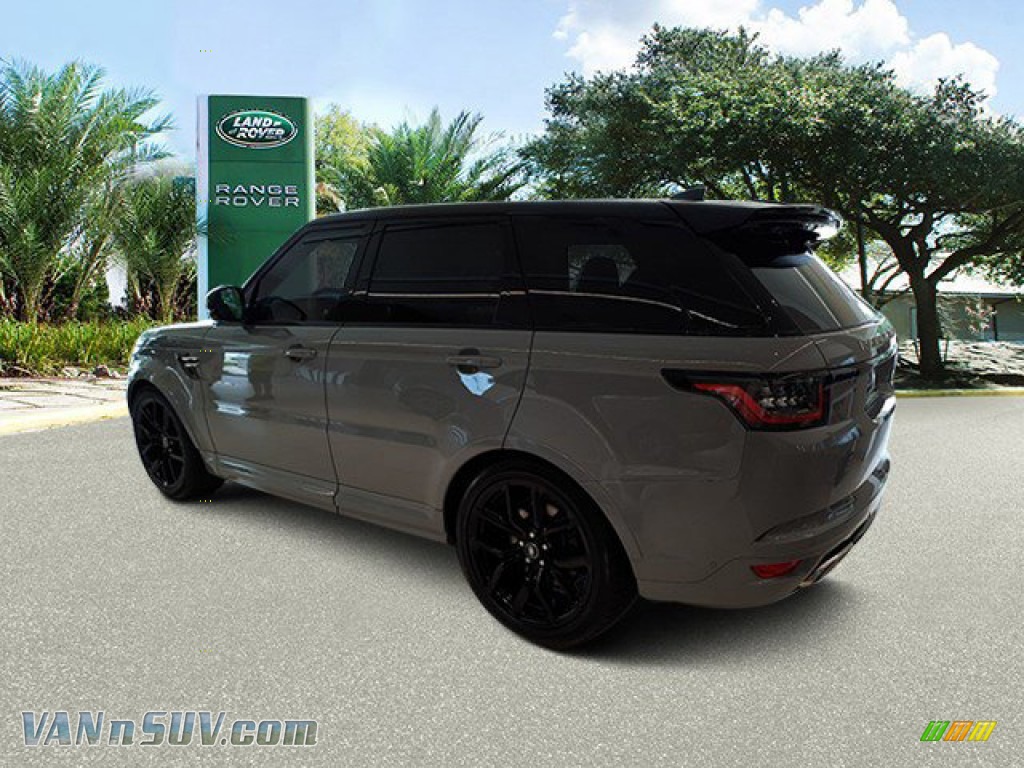 2022 Range Rover Sport SVR - SVO Premium Palette Grey / Cirrus/Ebony photo #10