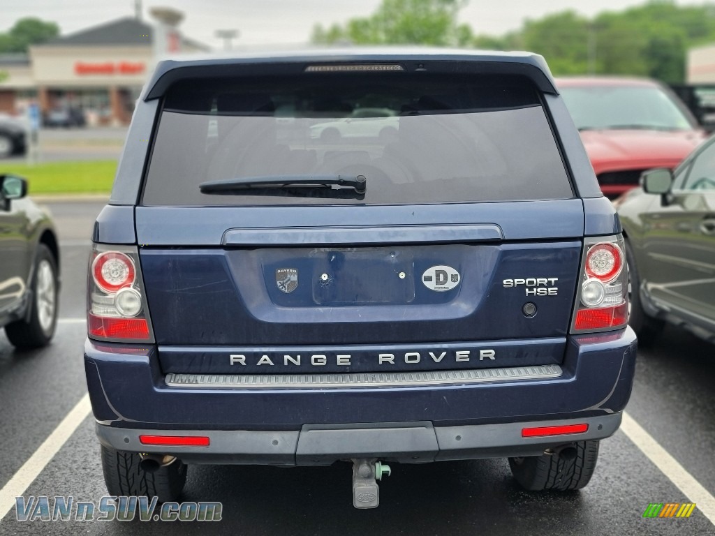 2011 Range Rover Sport HSE - Bali Blue Metallic / Ebony/Ebony photo #4