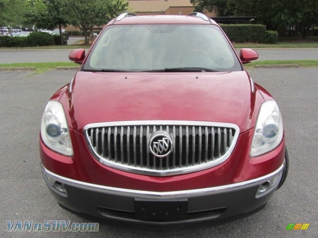 2012 Enclave FWD - Crystal Red Tintcoat / Cashmere photo #5