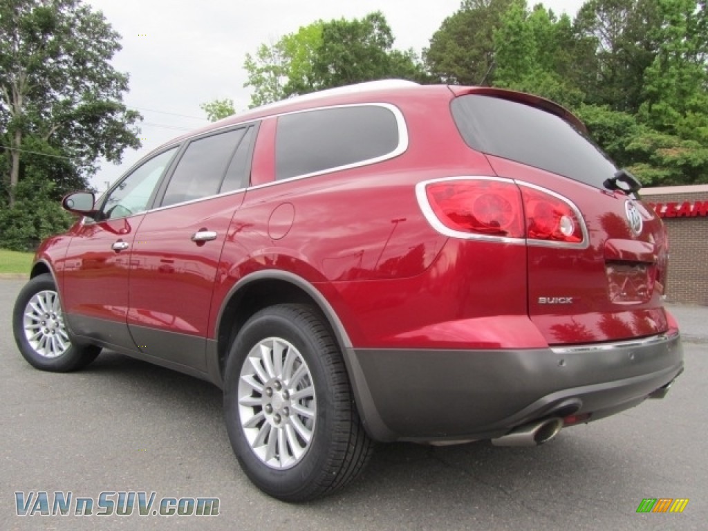 2012 Enclave FWD - Crystal Red Tintcoat / Cashmere photo #8