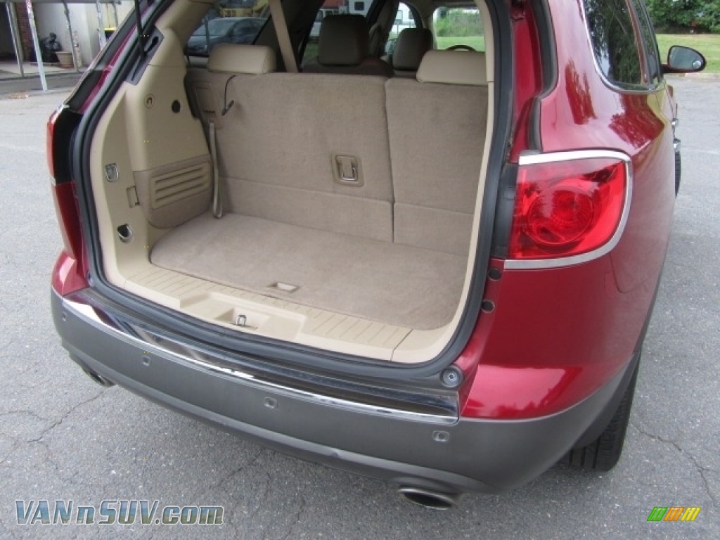 2012 Enclave FWD - Crystal Red Tintcoat / Cashmere photo #20