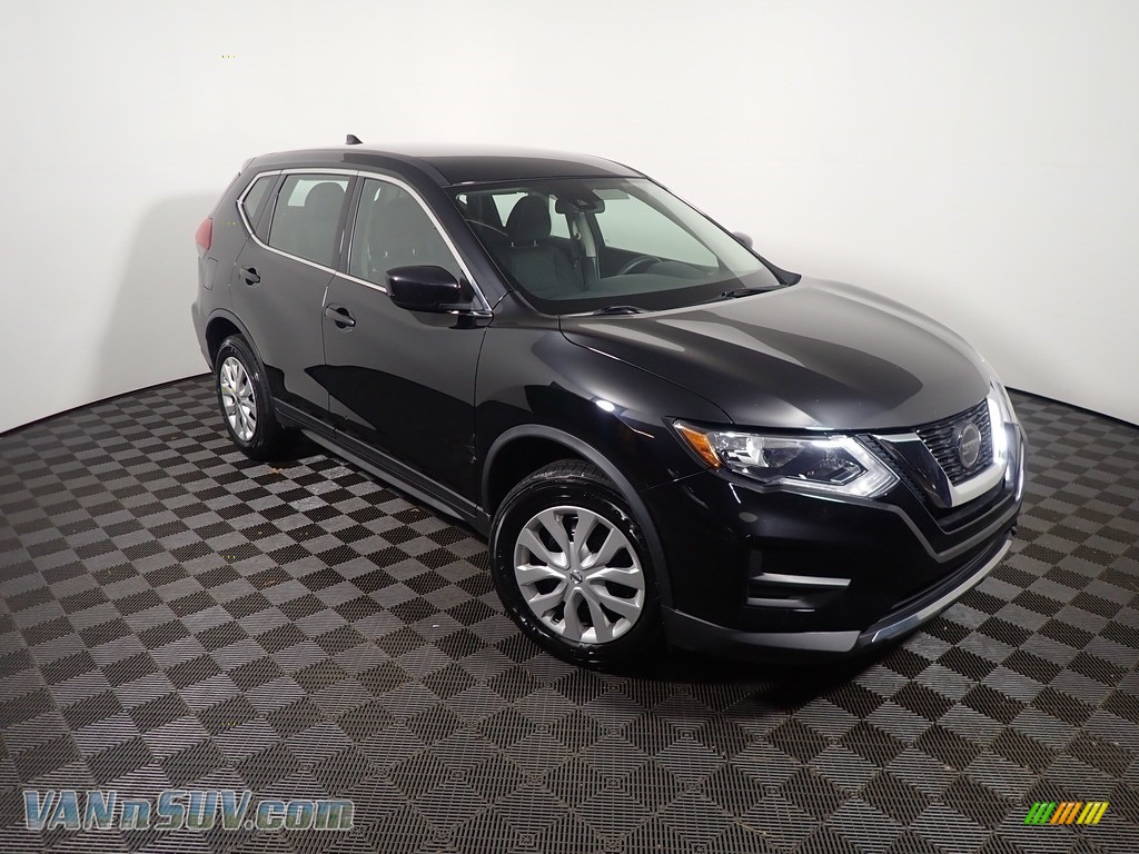 2020 Rogue S AWD - Magnetic Black Pearl / Charcoal photo #4