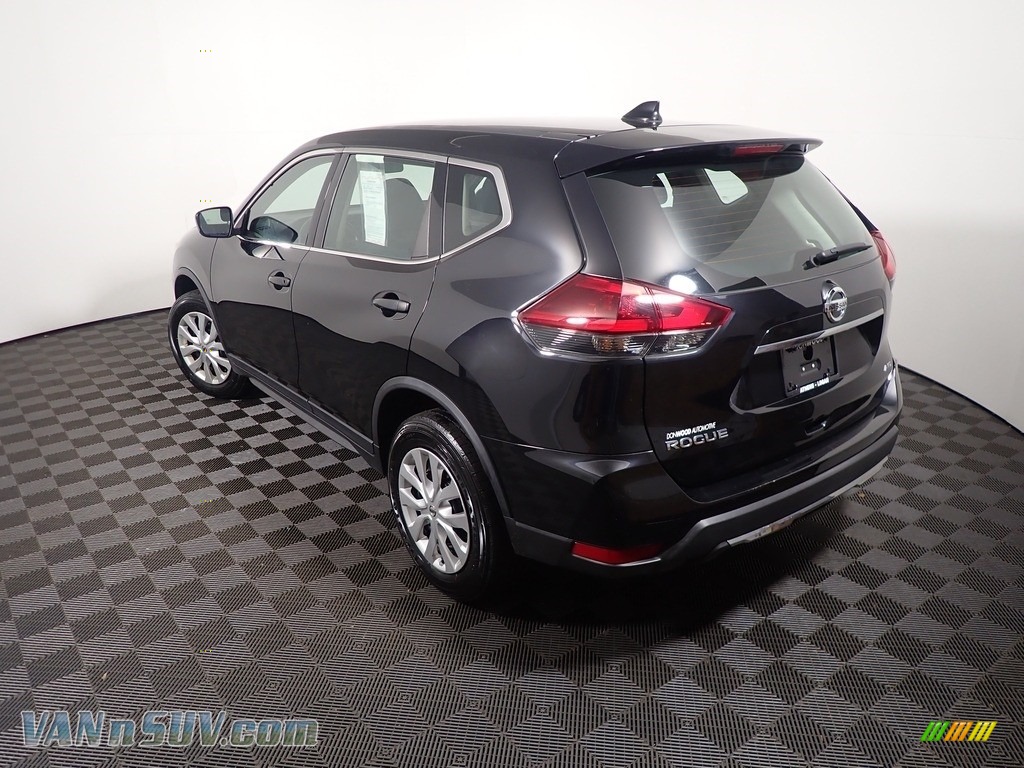 2020 Rogue S AWD - Magnetic Black Pearl / Charcoal photo #13