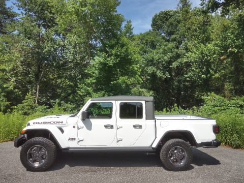 Bright White 2022 Jeep Gladiator Rubicon 4x4