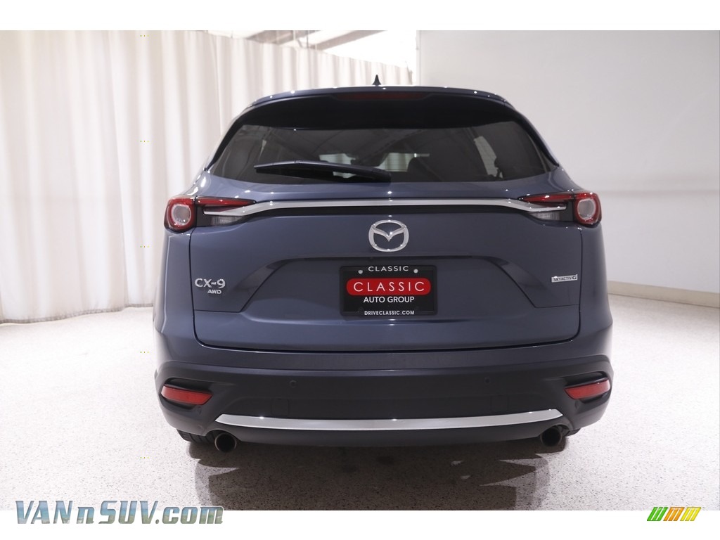 2021 CX-9 Carbon Edition AWD - Polymetal Gray / Red photo #19