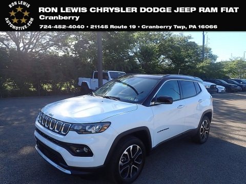 Bright White 2022 Jeep Compass Limited 4x4