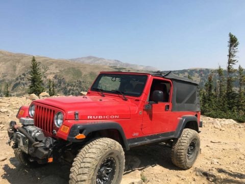 Flame Red 2006 Jeep Wrangler Unlimited Rubicon 4x4