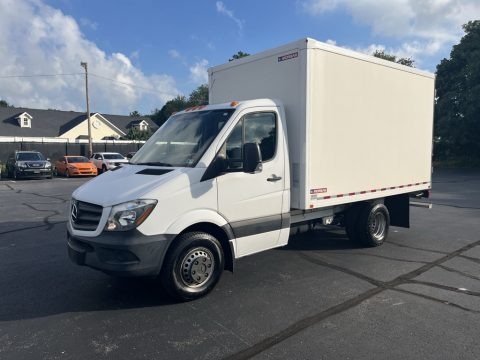 Arctic White 2017 Mercedes-Benz Sprinter 3500 Cab Chassis Moving truck