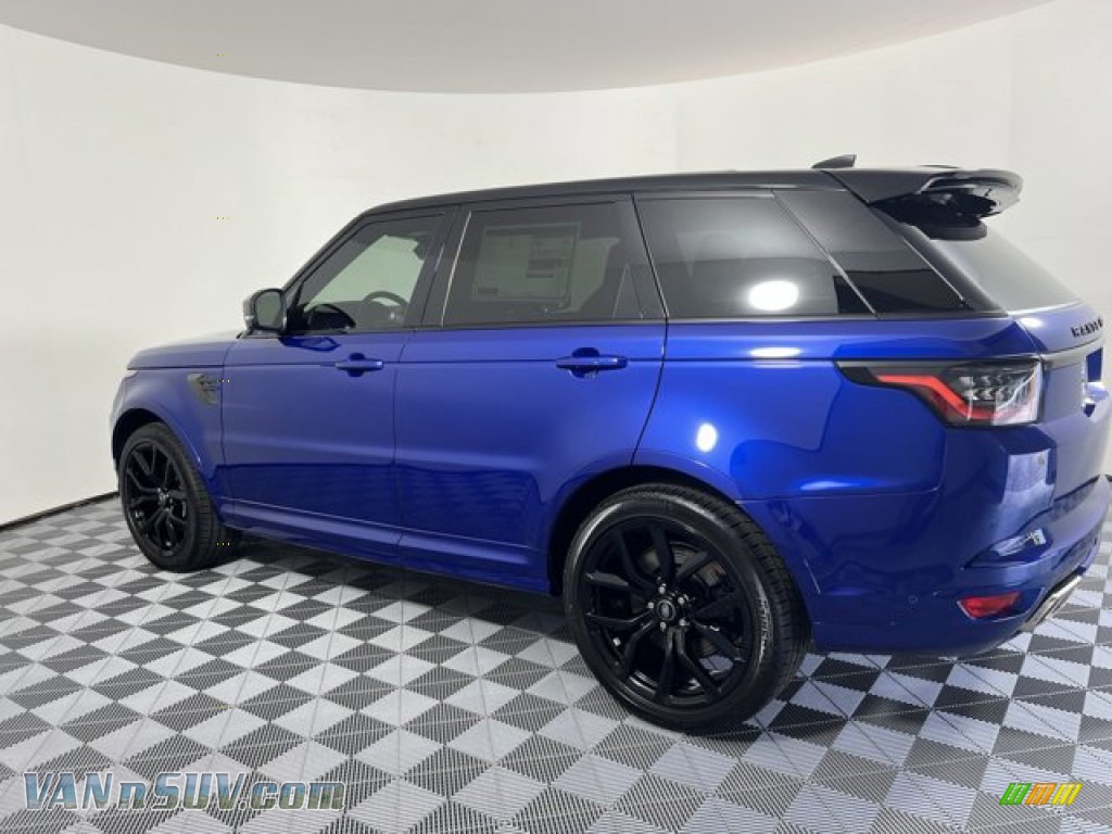 2022 Range Rover Sport SVR Carbon Edition - Estoril Blue / Ebony/Ebony photo #8