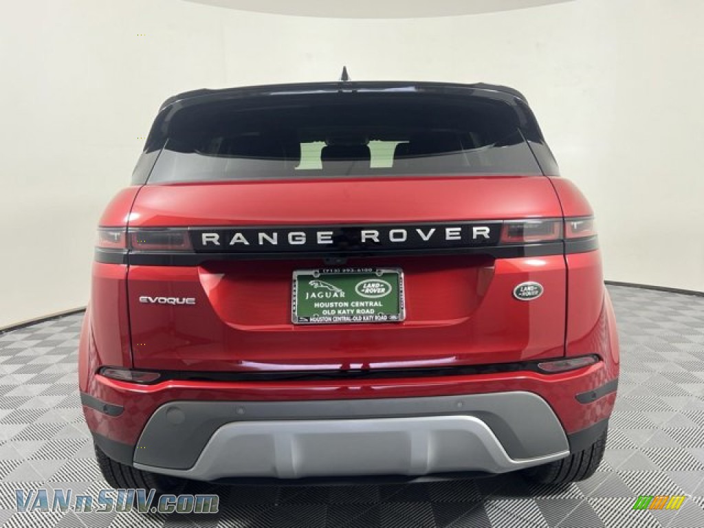 2023 Range Rover Evoque S - Firenze Red Metallic / Cloud photo #6