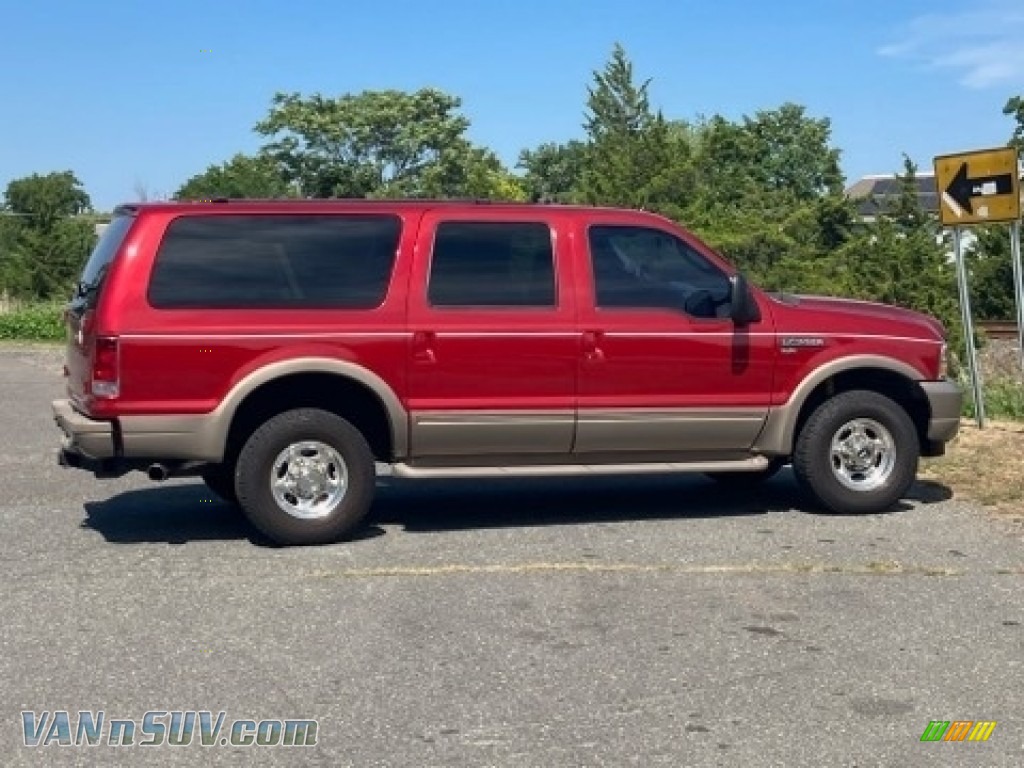 Toreador Red Metallic / Medium Parchment Ford Excursion Limited 4x4