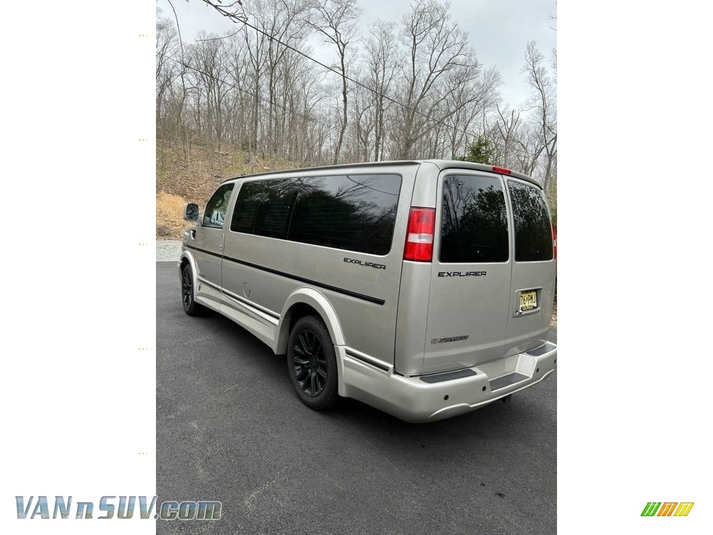Silver Ice Metallic / Medium Pewter Chevrolet Express 2500 Passenger Conversion Van