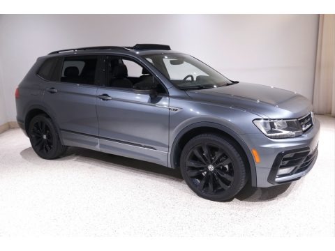 Platinum Gray Metallic 2021 Volkswagen Tiguan SE R-Line 4Motion