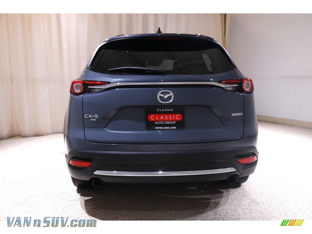 2021 CX-9 Carbon Edition AWD - Polymetal Gray / Red photo #19