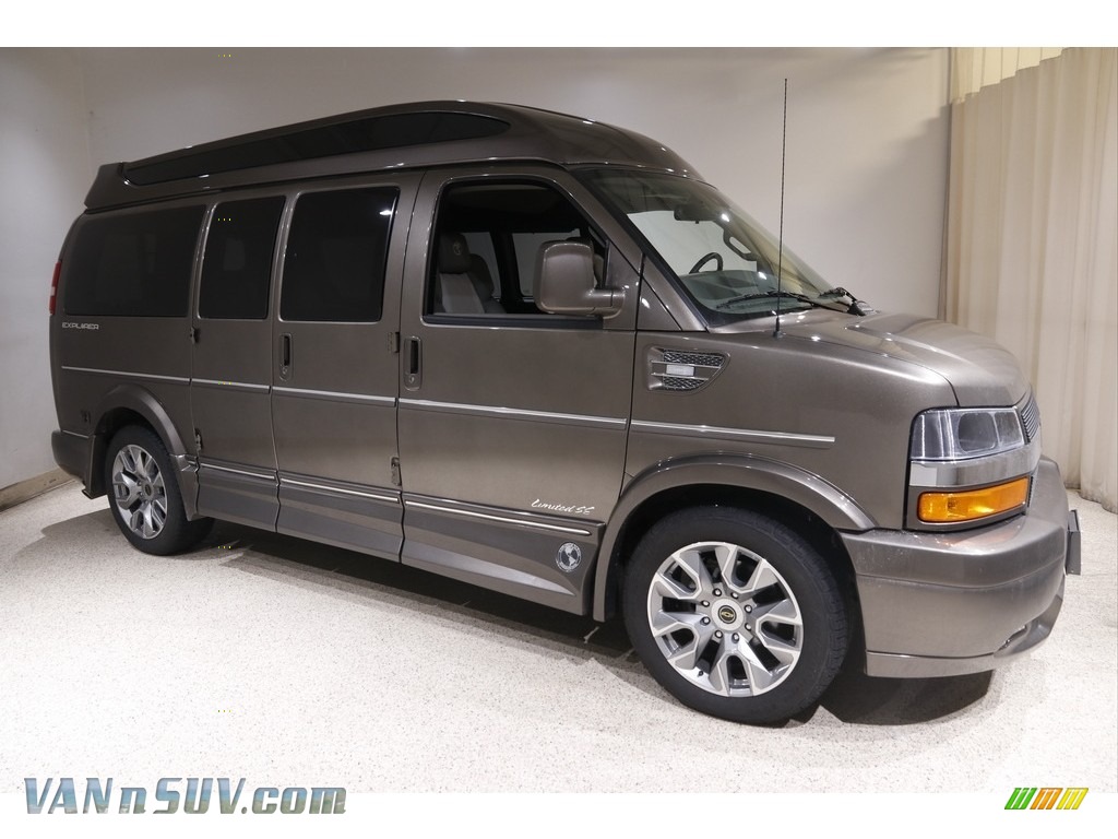 Sand Dune / Neutral Chevrolet Express 2500 Passenger Conversion Van