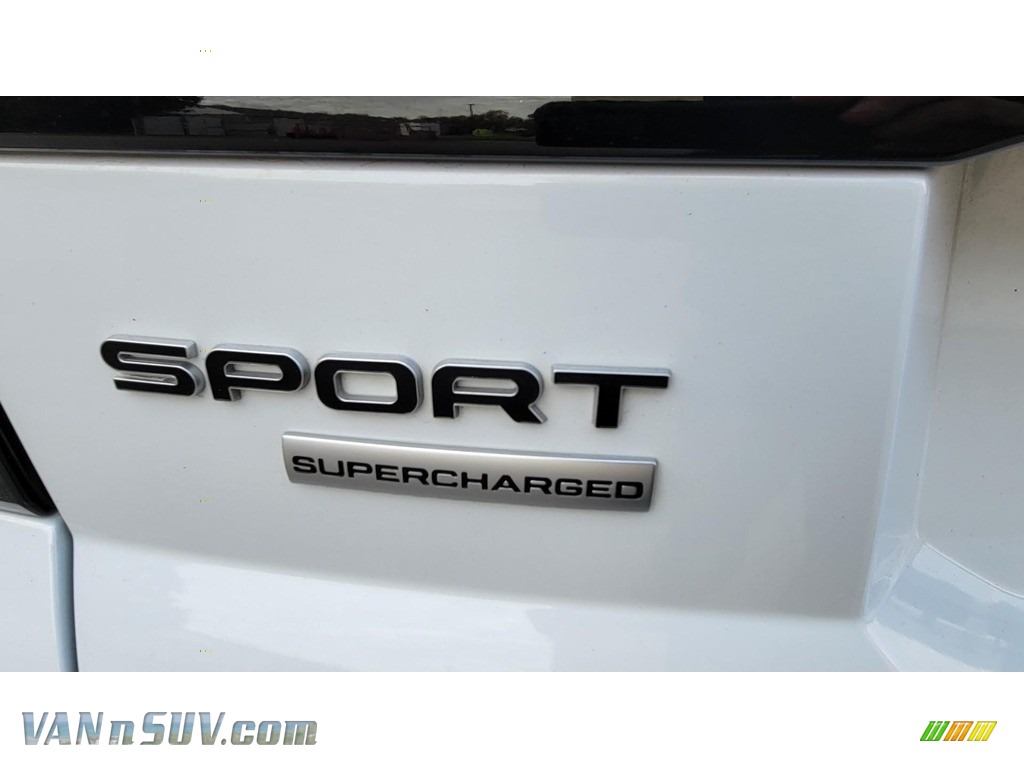 2018 Range Rover Sport Supercharged - Valloire White Pearl / Ebony/Pimento photo #21