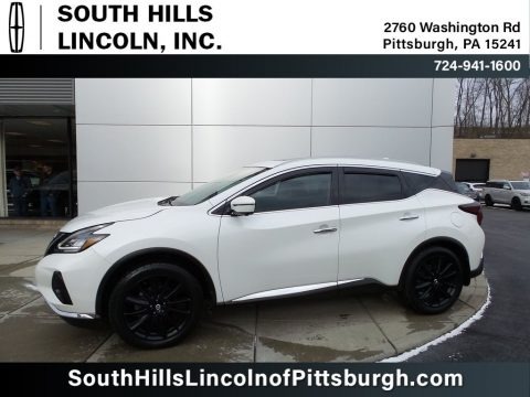 Pearl White Tricoat 2020 Nissan Murano Platinum AWD