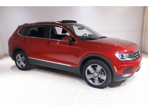 Cardinal Red Metallic 2020 Volkswagen Tiguan SEL 4MOTION