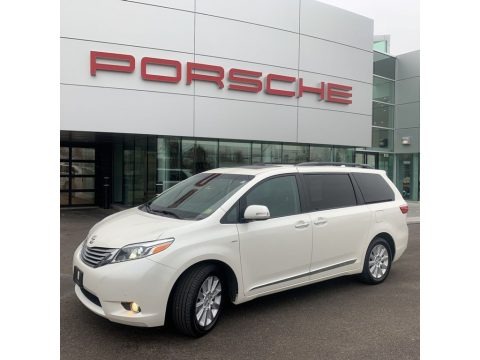 Blizzard Pearl 2016 Toyota Sienna Limited Premium AWD