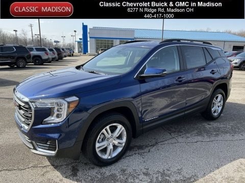 Marine Metallic 2023 GMC Terrain SLE AWD