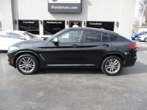 Black Sapphire Metallic 2020 BMW X4 M40i