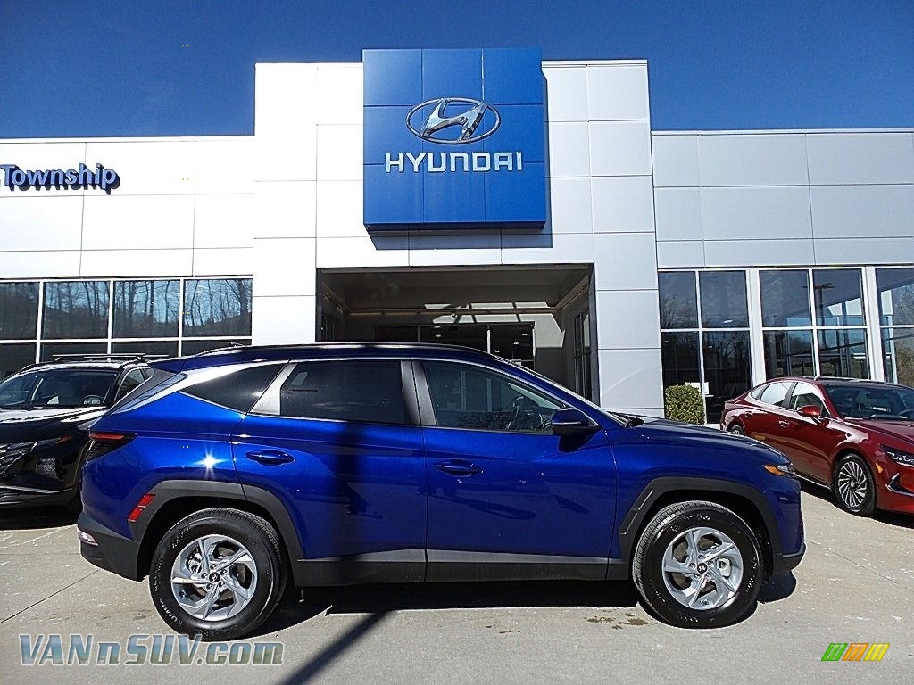 Intense Blue / Black Hyundai Tucson SEL AWD