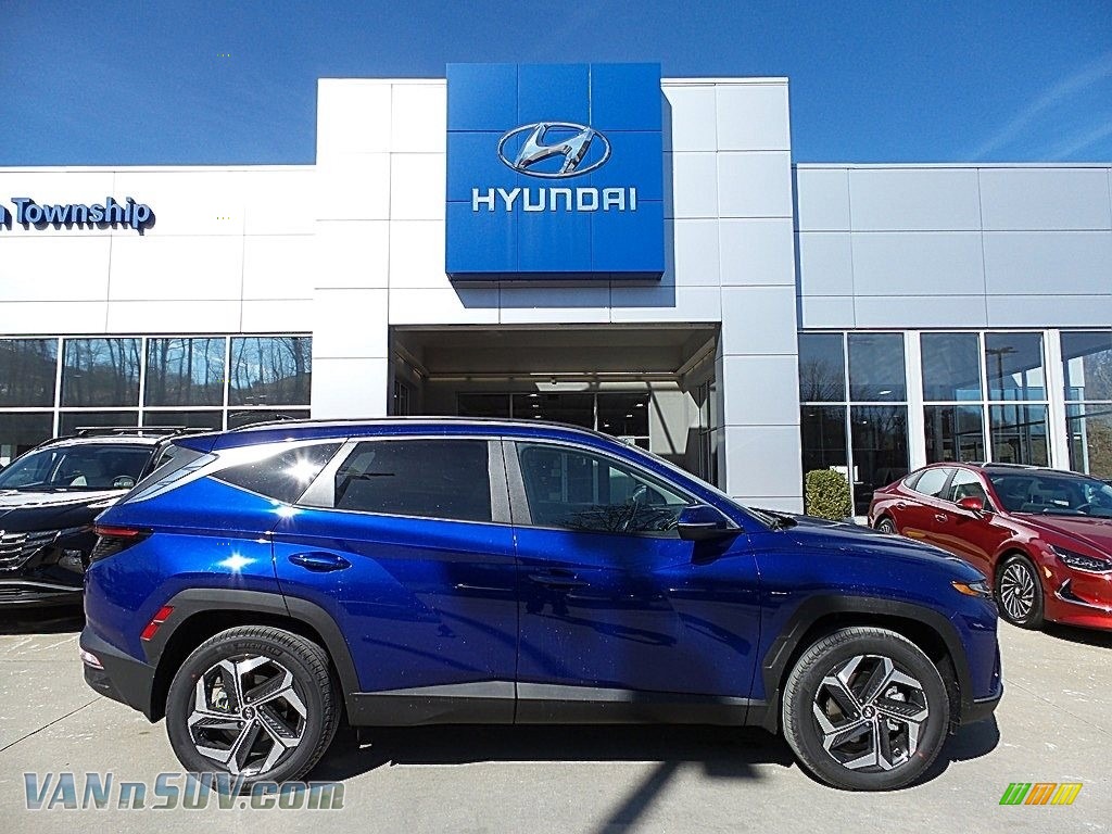 Intense Blue / Black Hyundai Tucson SEL AWD