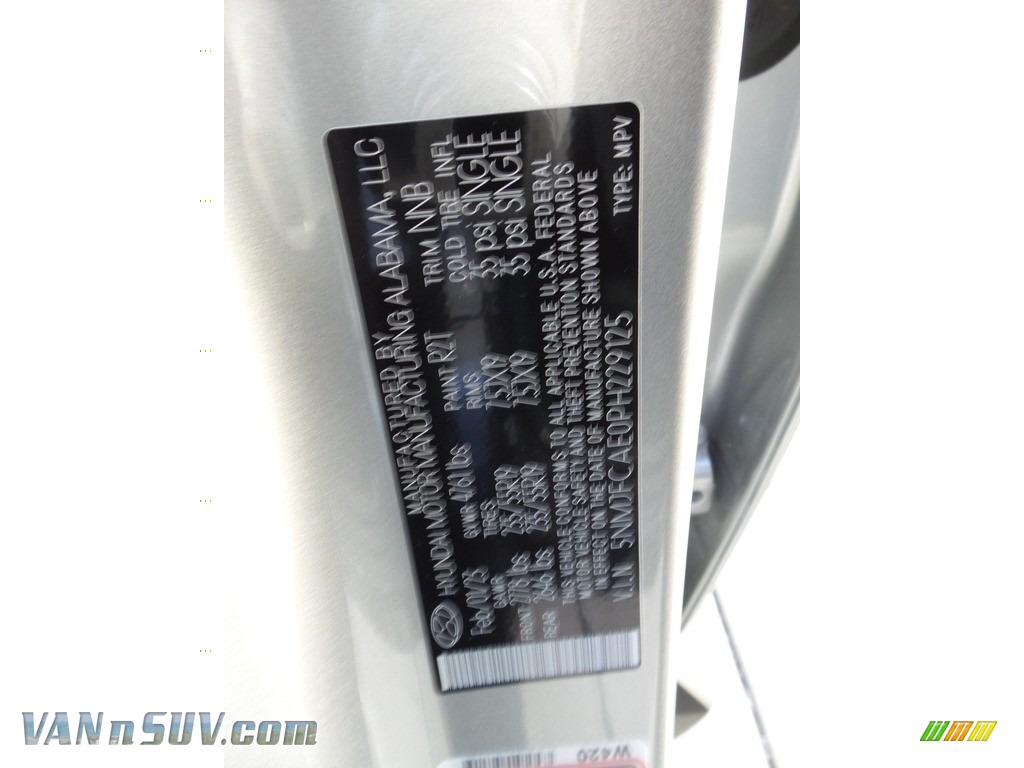 2023 Tucson SEL AWD - Shimmering Silver / Black photo #18