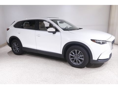 Snowflake White Pearl Mica 2022 Mazda CX-9 Touring AWD