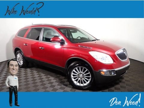 Crystal Red Tintcoat 2012 Buick Enclave AWD